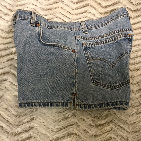 Levi Strauss Vintage 912 Denim Shorts Slim Size 11 - Picture 4 of 7